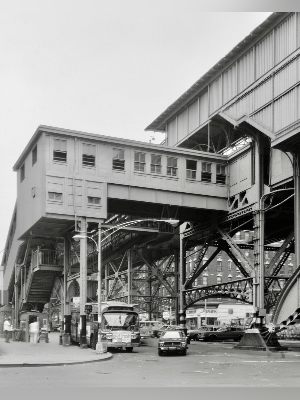1969 EAST MANHATTAN VALLEY VIADUCT Transit Subway New York 8x10 Photo Print